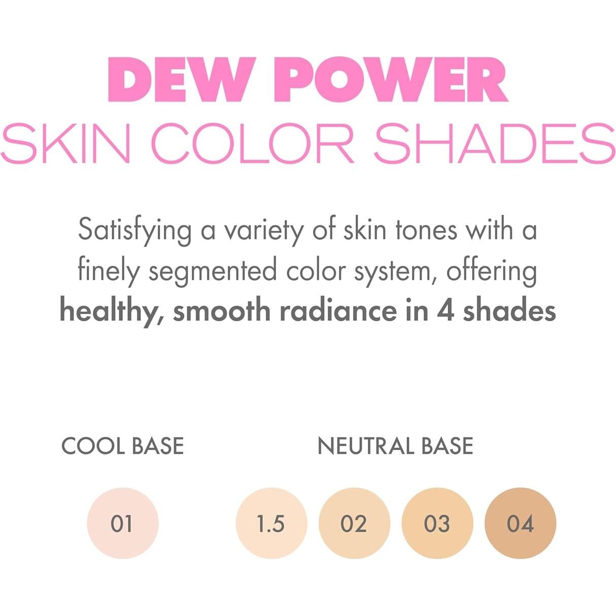Base de Maquillaje Amuse Seoul Dew Power Vegan 02 Saludable
