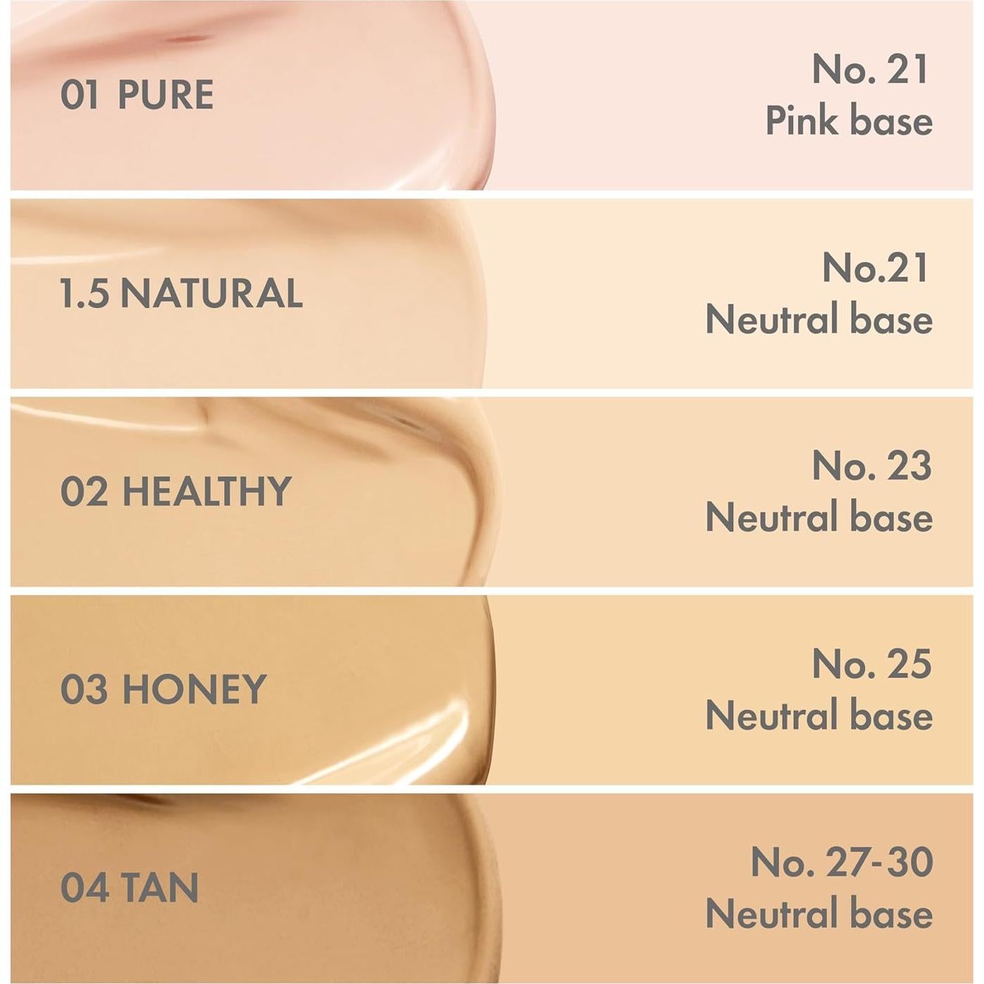 Base de Maquillaje Amuse Seoul Dew Power Vegan 02 Saludable