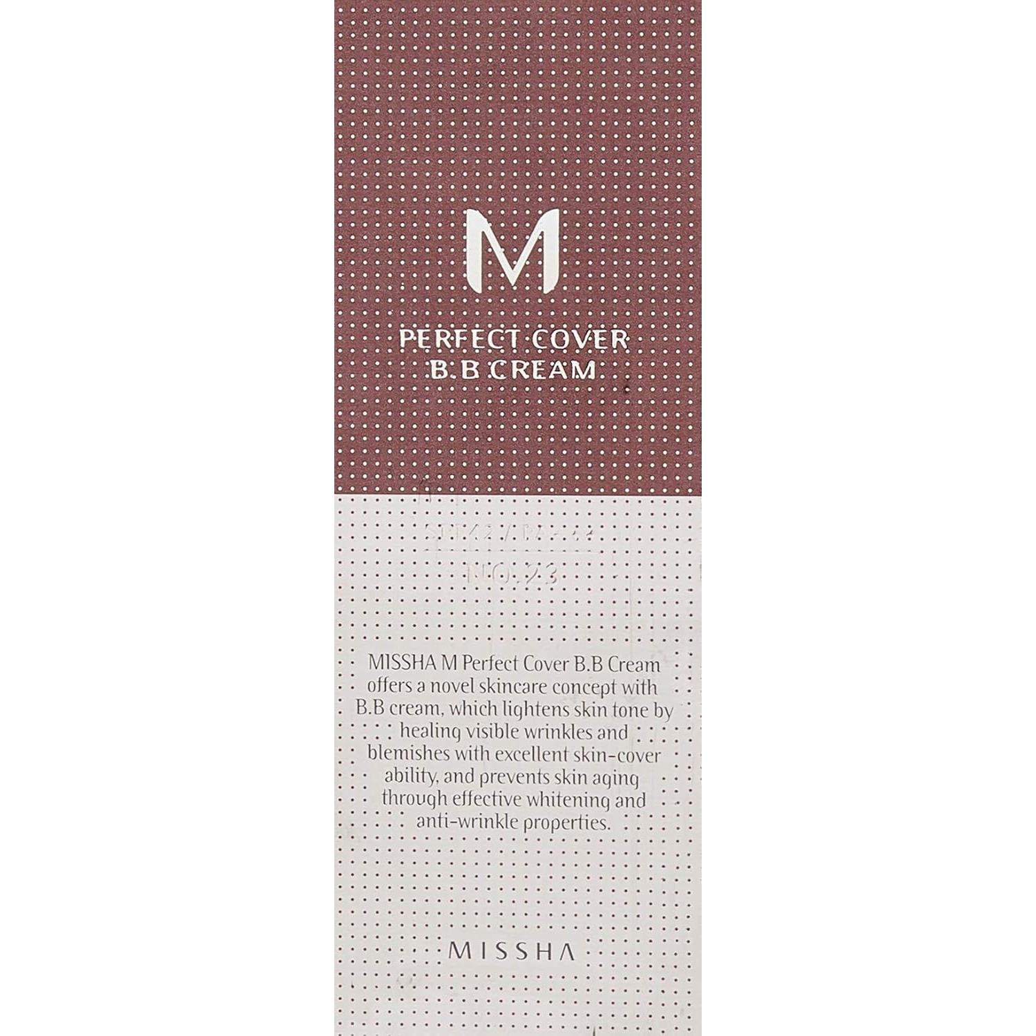 Crema BB MISSHA M Perfect Cover SPF 42 No.23 Beige Natural 20ml