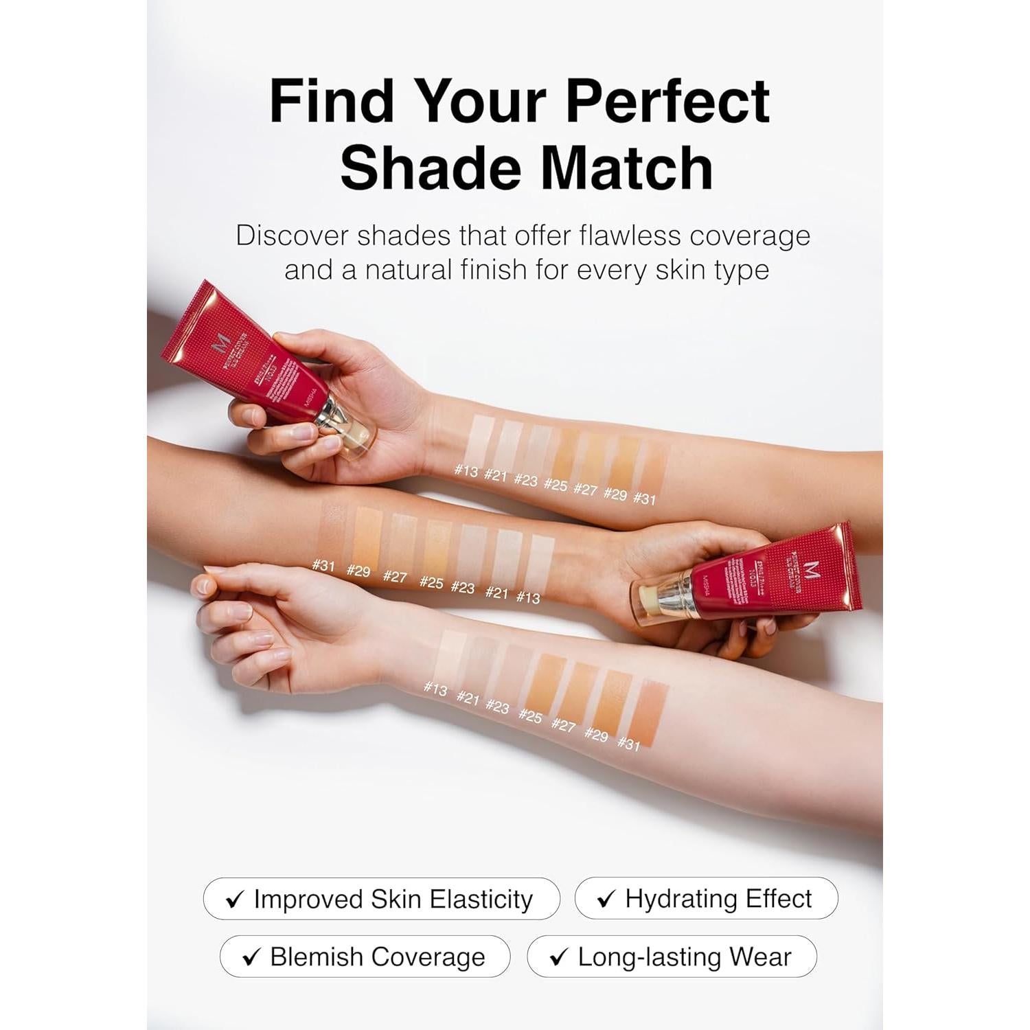 Paquete Dúo Missha M Perfect Cover BB Cream + Magic Cushion