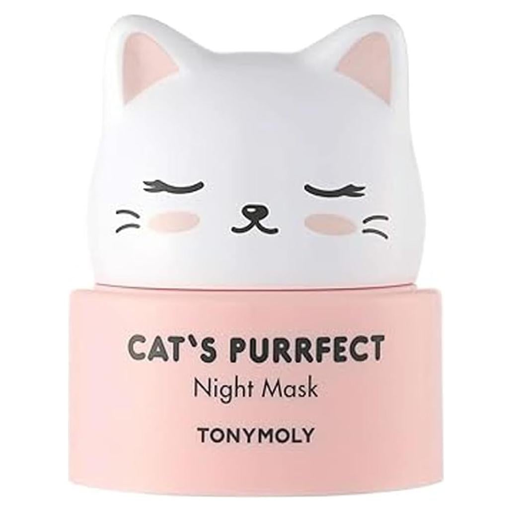 Máscara de Noche TONYMOLY Purrfect 50g Hidratante Suavizante