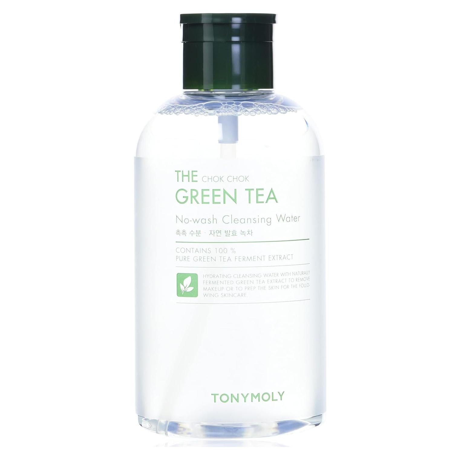 Agua Limpiadora de Té Verde Chok Chok TONYMOLY 680 ml