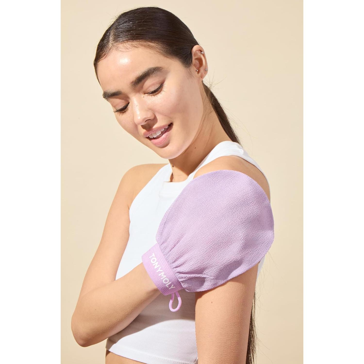 Guantes Exfoliantes Tonymoly Plum Bum - Paquete de 2