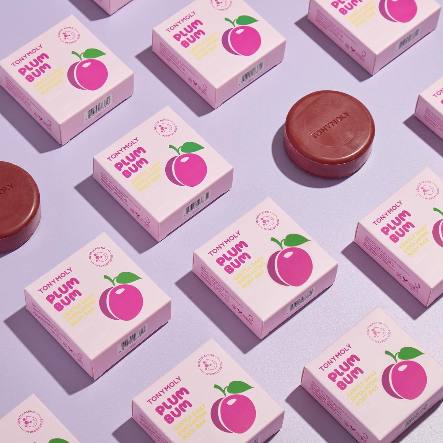 Jabón Exfoliante Corporal TONYMOLY Plum Bum AHA 95g