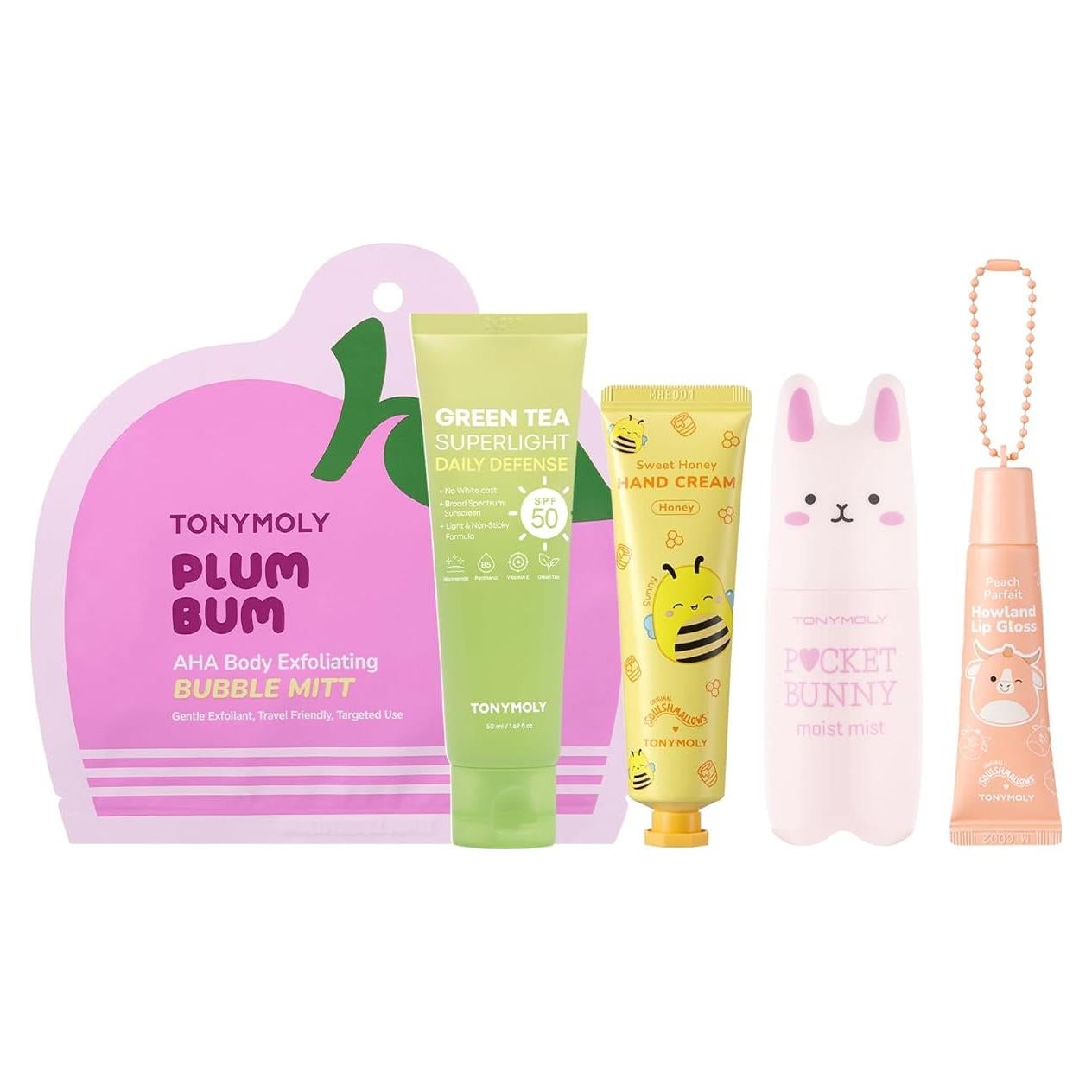 Set de Cuidado de Piel Verano TONYMOLY 5 Piezas SPF 50