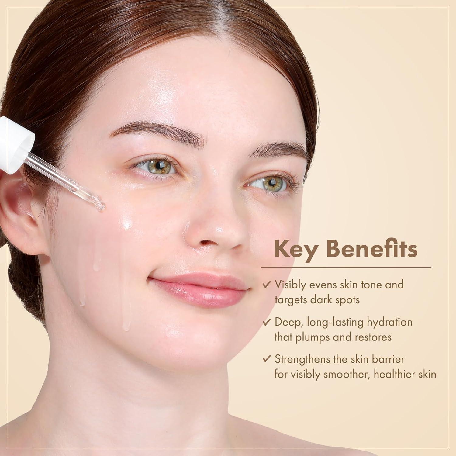 Sérum Facial TOSOWOONG de Arroz Real 33ml - Niacinamida y Alfa-Arbutina