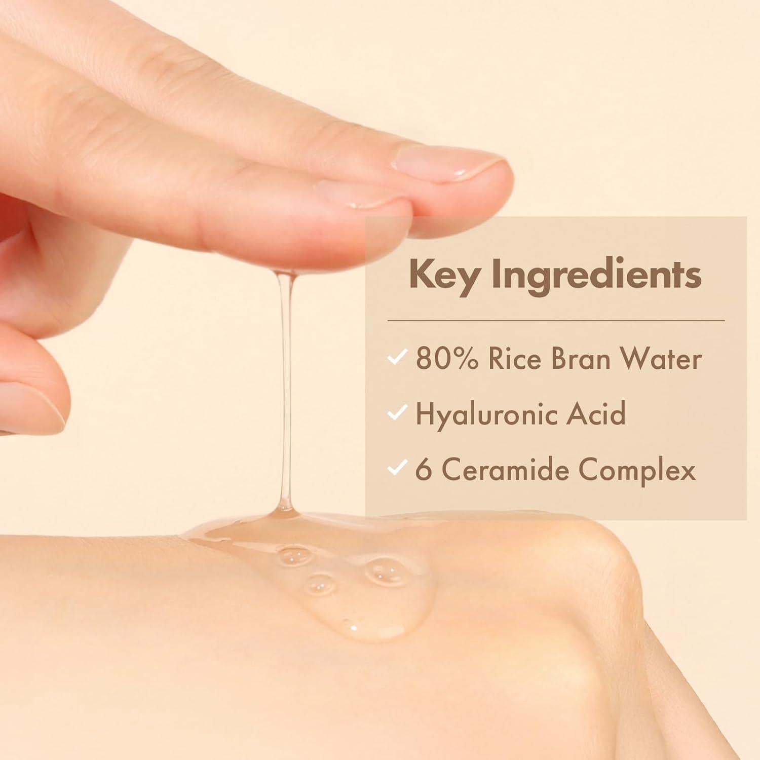 Sérum Facial TOSOWOONG de Arroz Real 33ml - Niacinamida y Alfa-Arbutina