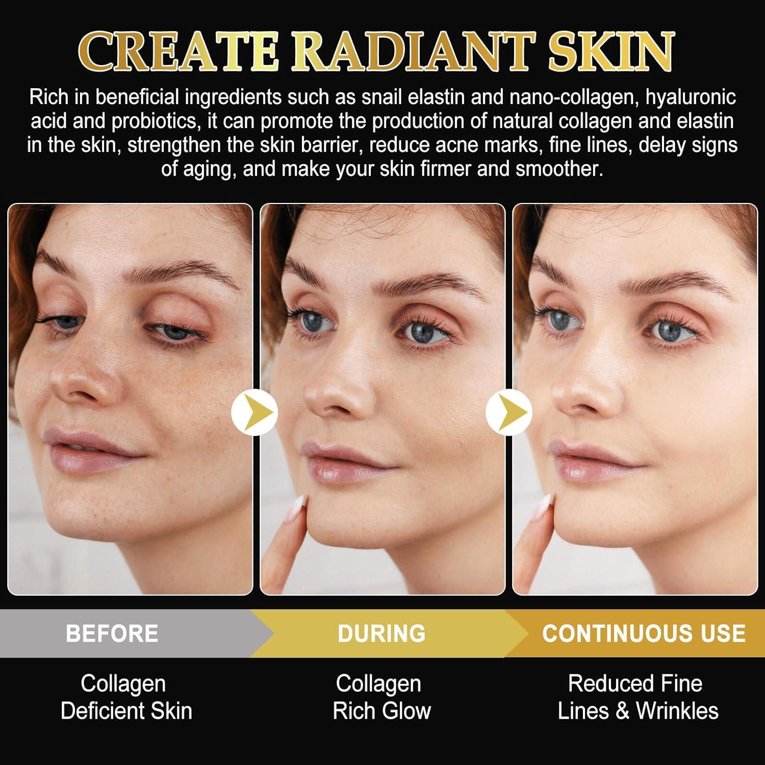 Mascarilla Hidrogel de Mucina de Caracol Shuangjia 6 EA