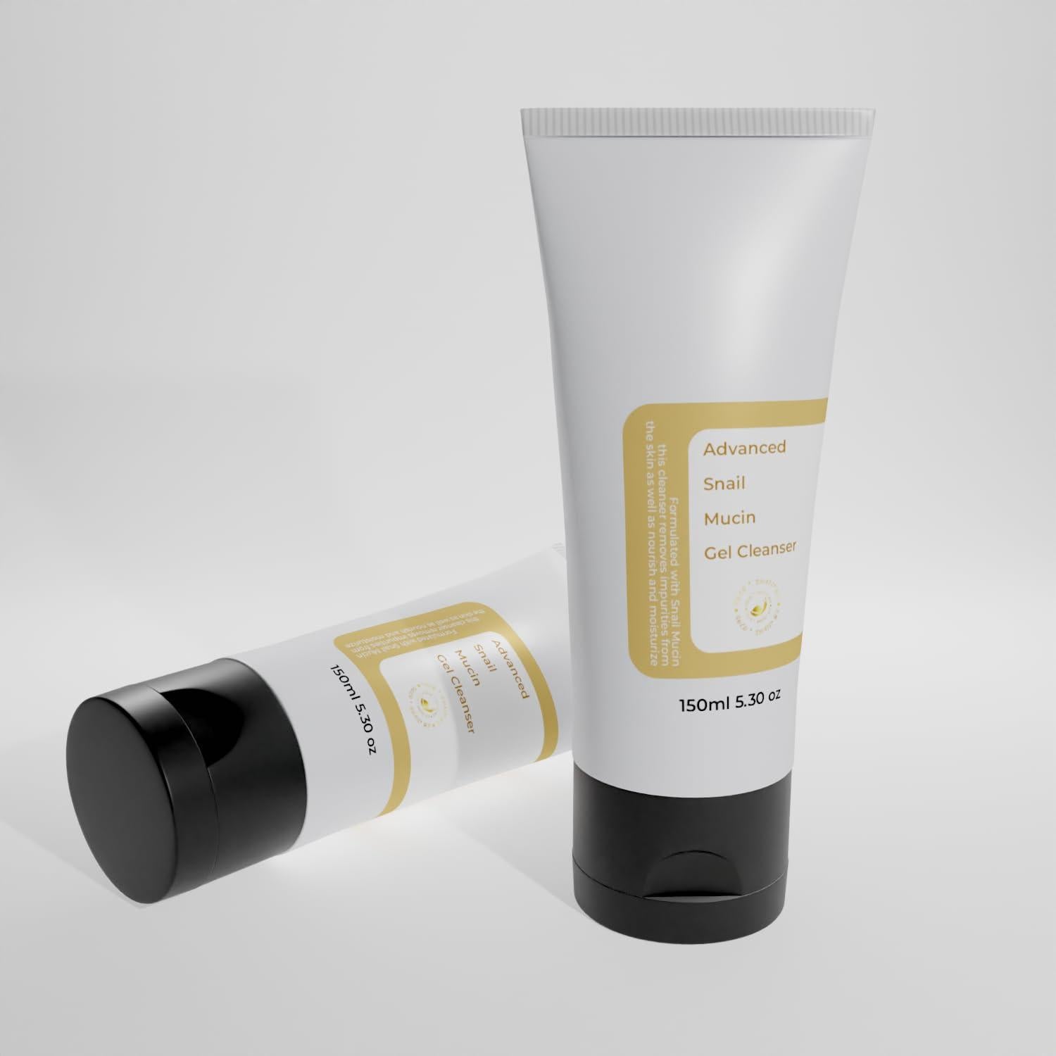 Limpiador en Gel de Mucina de Caracol GoldSnailRX 150 ml - Piel Seca y Sensible