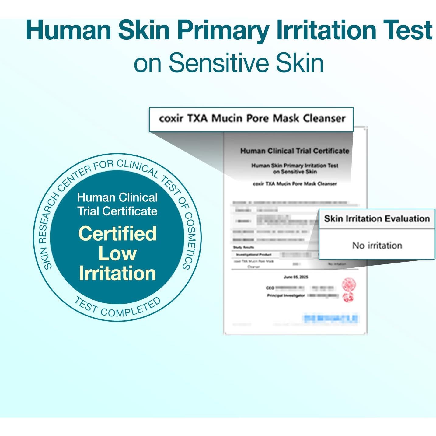 Mascarilla de Poros Coxir TXA MUCIN 120 ml - Gelato Carbón + Caracol