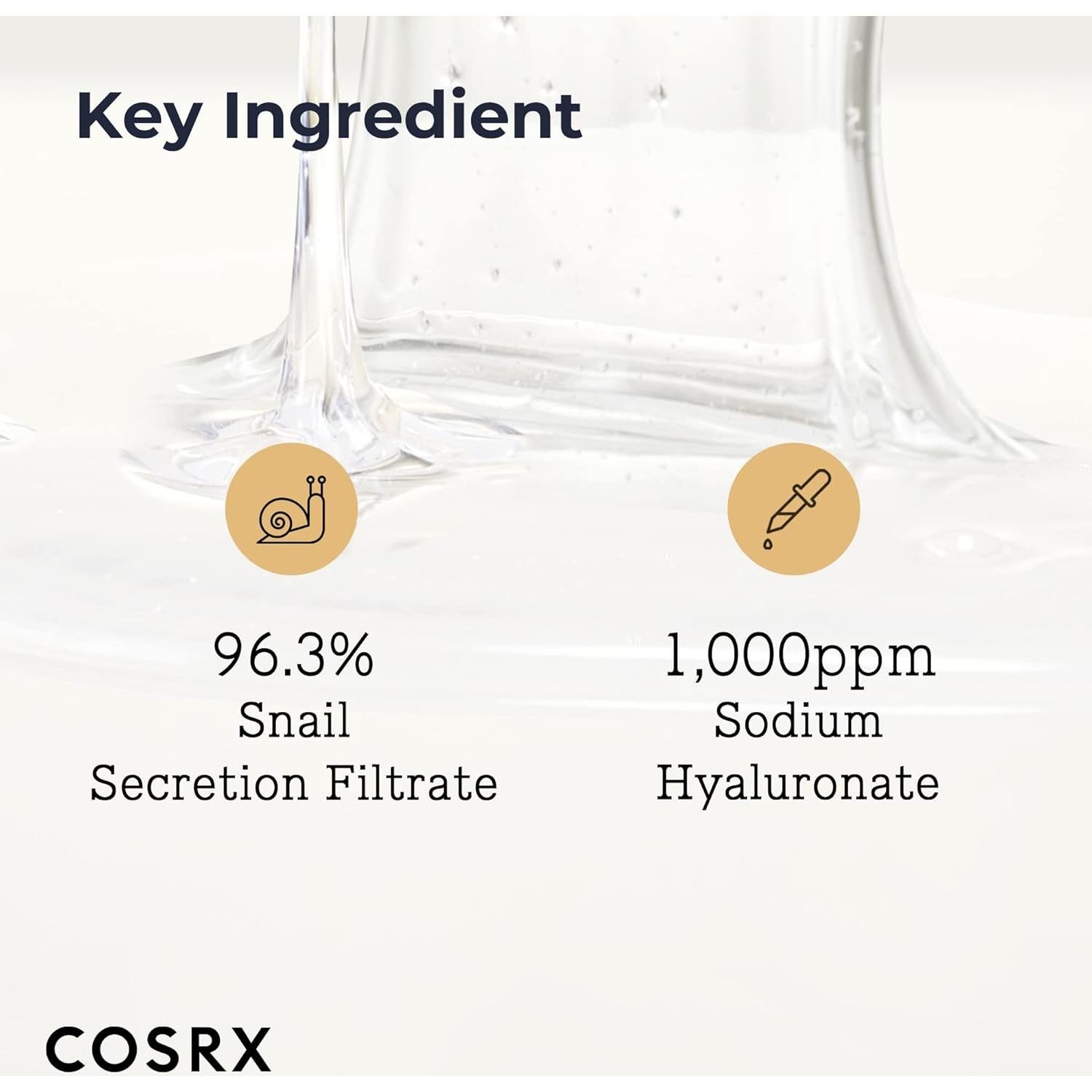 COSRX Set de Cuidado Facial: Esencia de Caracol 96% + Aceite de Retinol 0.5%