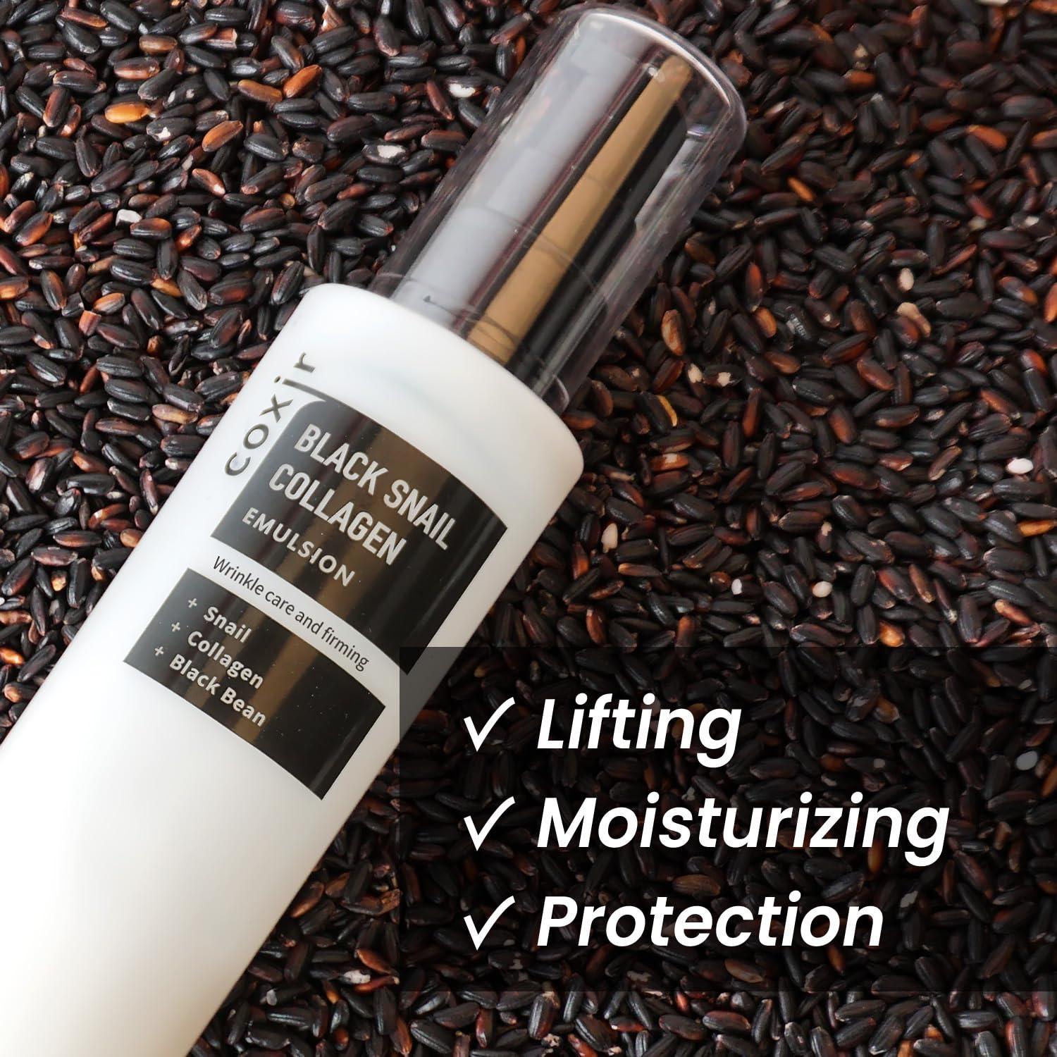 Coxir Colágeno de Caracol Negro 100ml | Hidratante Facial