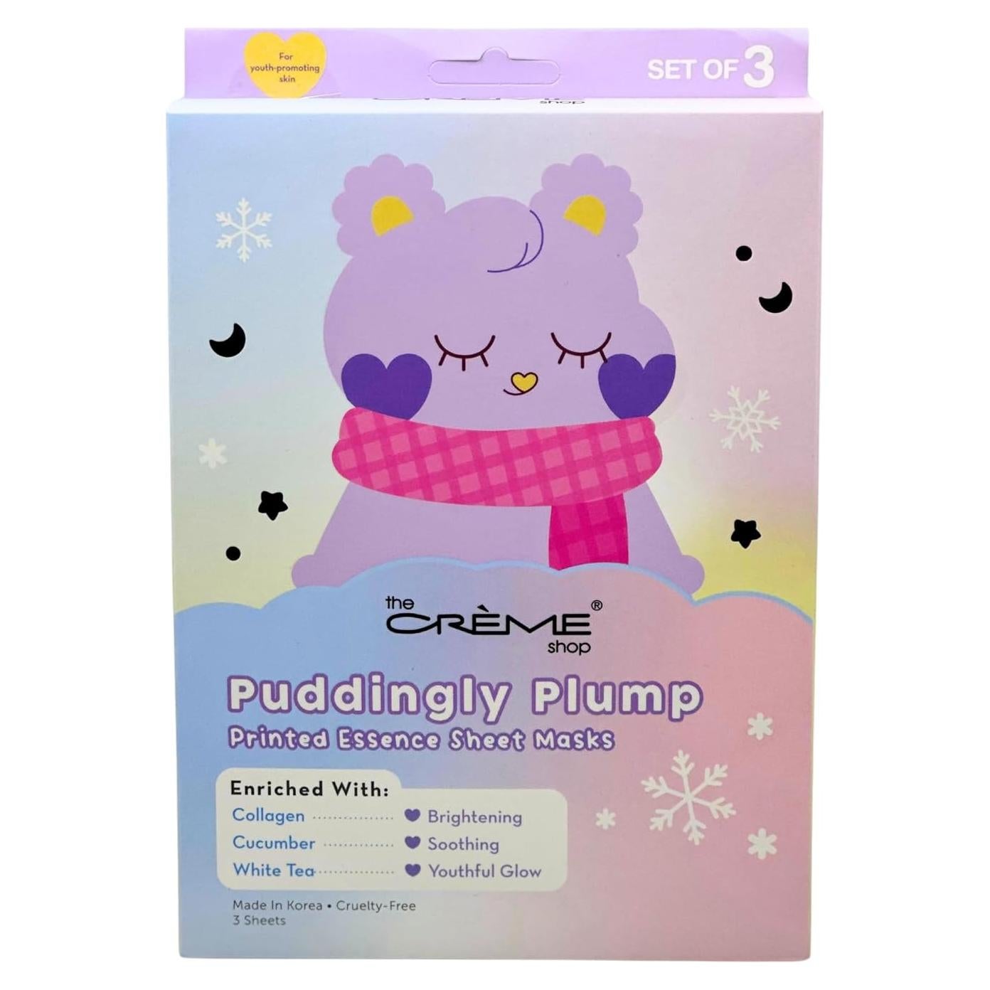 Máscara de Tela Antienvejecimiento La Tienda de Crème 3 pcs