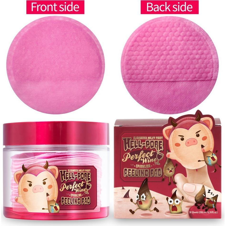 Almohadillas Exfoliantes Espumosas Elizavecca 30 Hojas 200ml