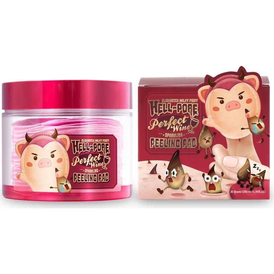 Almohadillas Exfoliantes Espumosas Elizavecca 30 Hojas 200ml