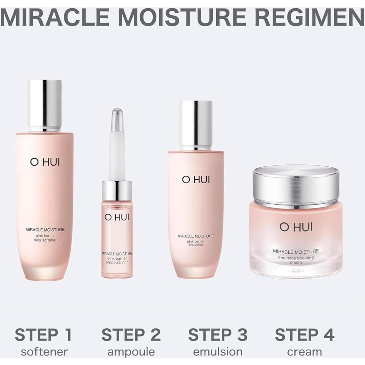 Suero Hidratante Facial O HUI Miracle Moisture 777 - 46.9g