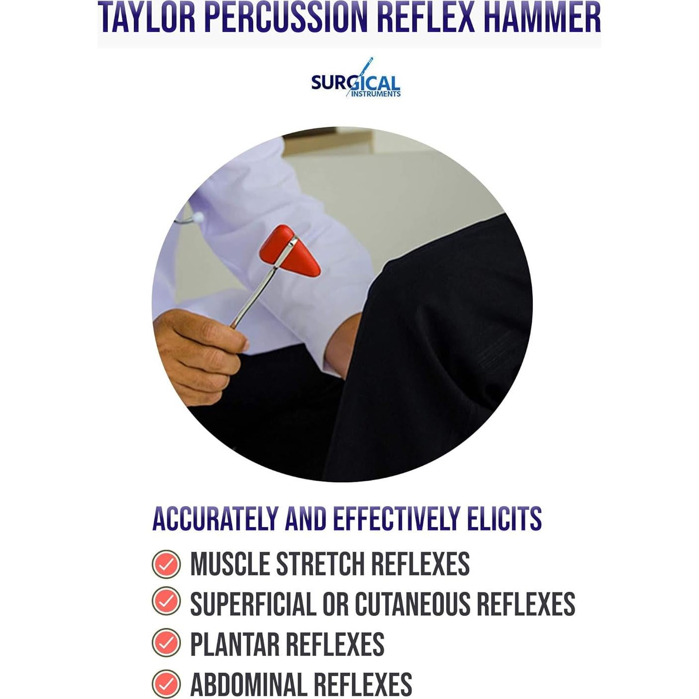 Martillo de Reflejos Taylor Tomahawk SurgicalOnline 21.7cm