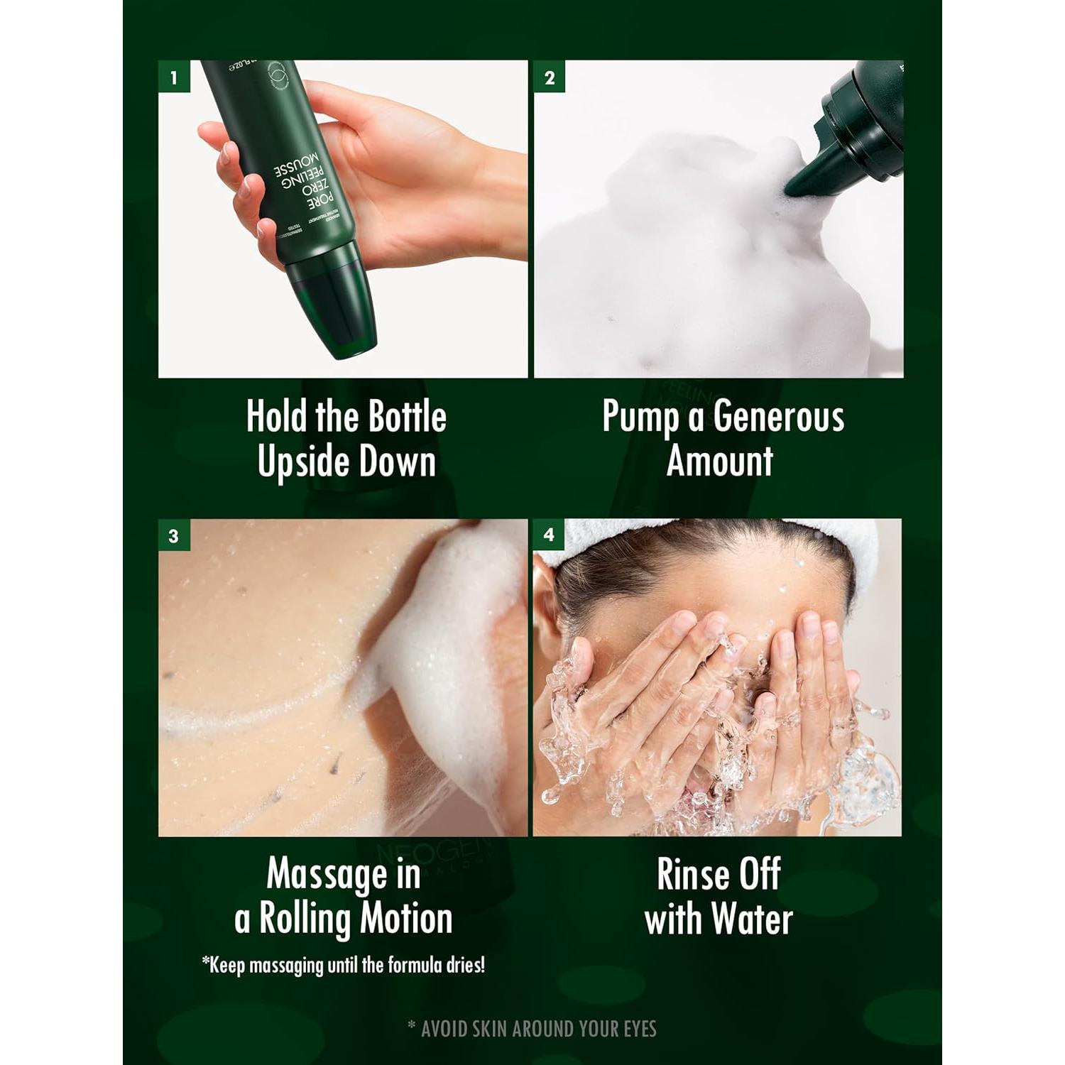 Mousse Exfoliante de Poros NEOGEN 100 ml Pore Zero