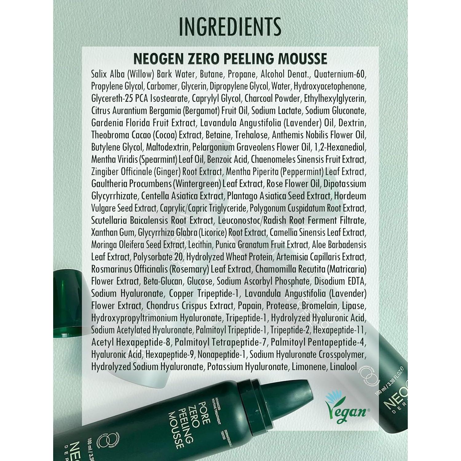 Mousse Exfoliante de Poros NEOGEN 100 ml Pore Zero