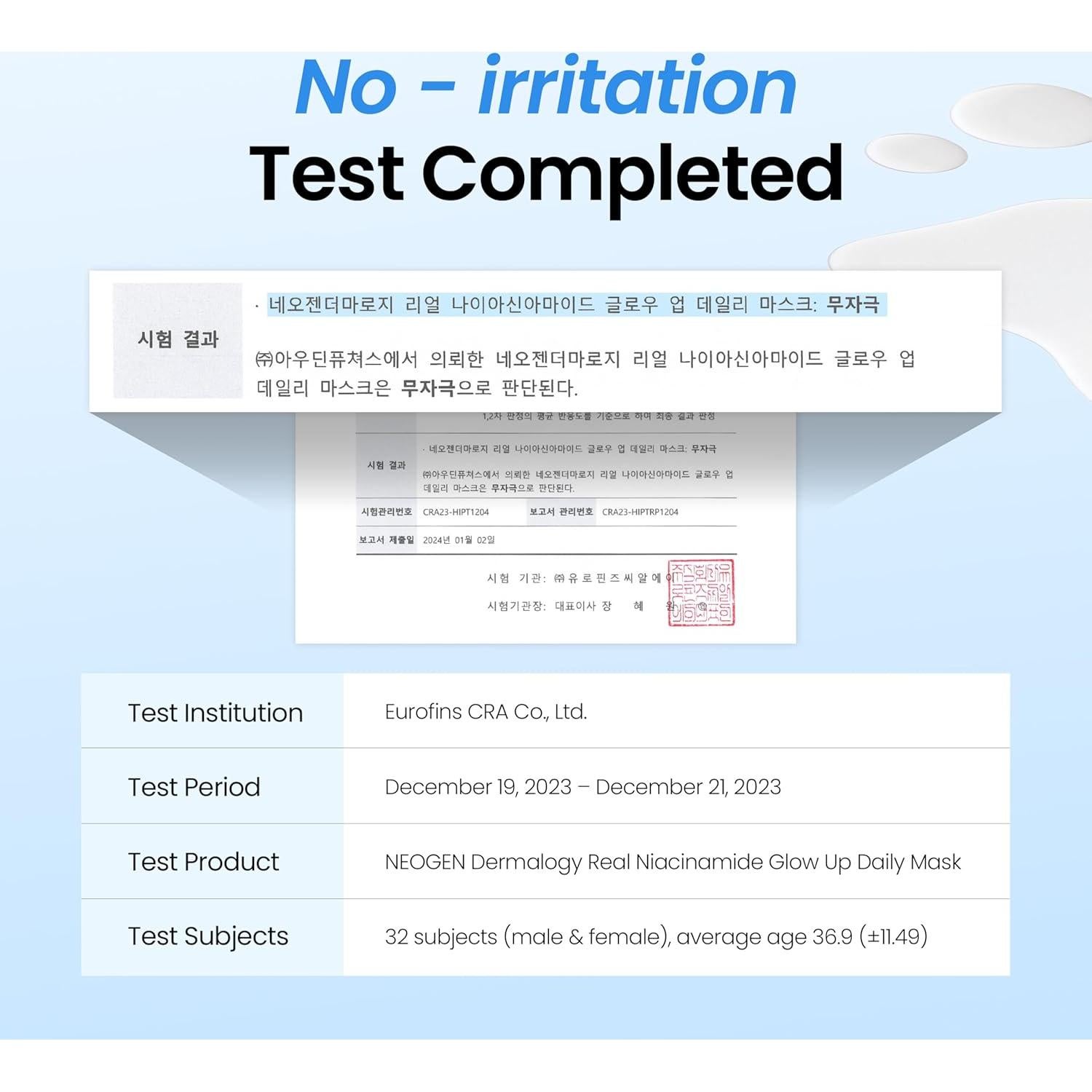 NEOGEN DERMALOGY Pad Facial Niacinamida Glow-Up 40 Unidades