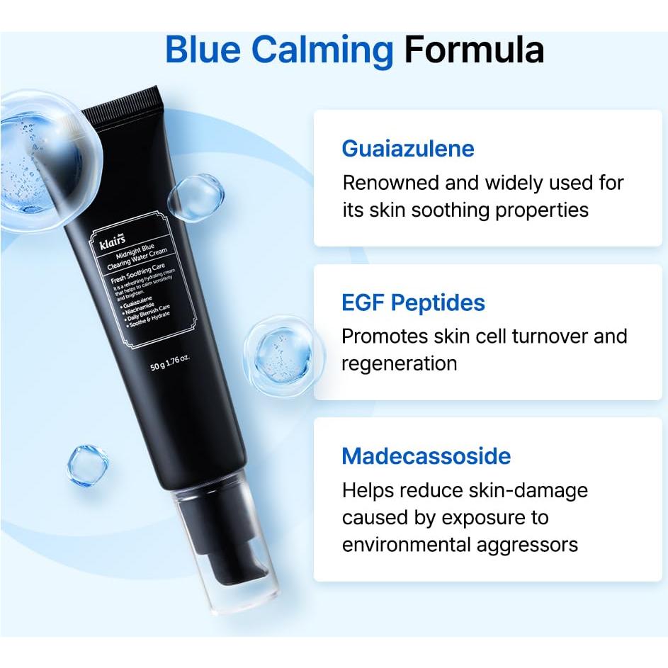 Crema Gel Limpiadora DearKlairs 50g - Piel Grasa, Sin Irritación