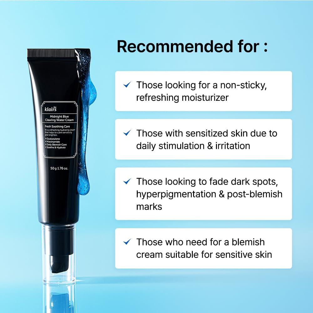 Crema Gel Limpiadora DearKlairs 50g - Piel Grasa, Sin Irritación