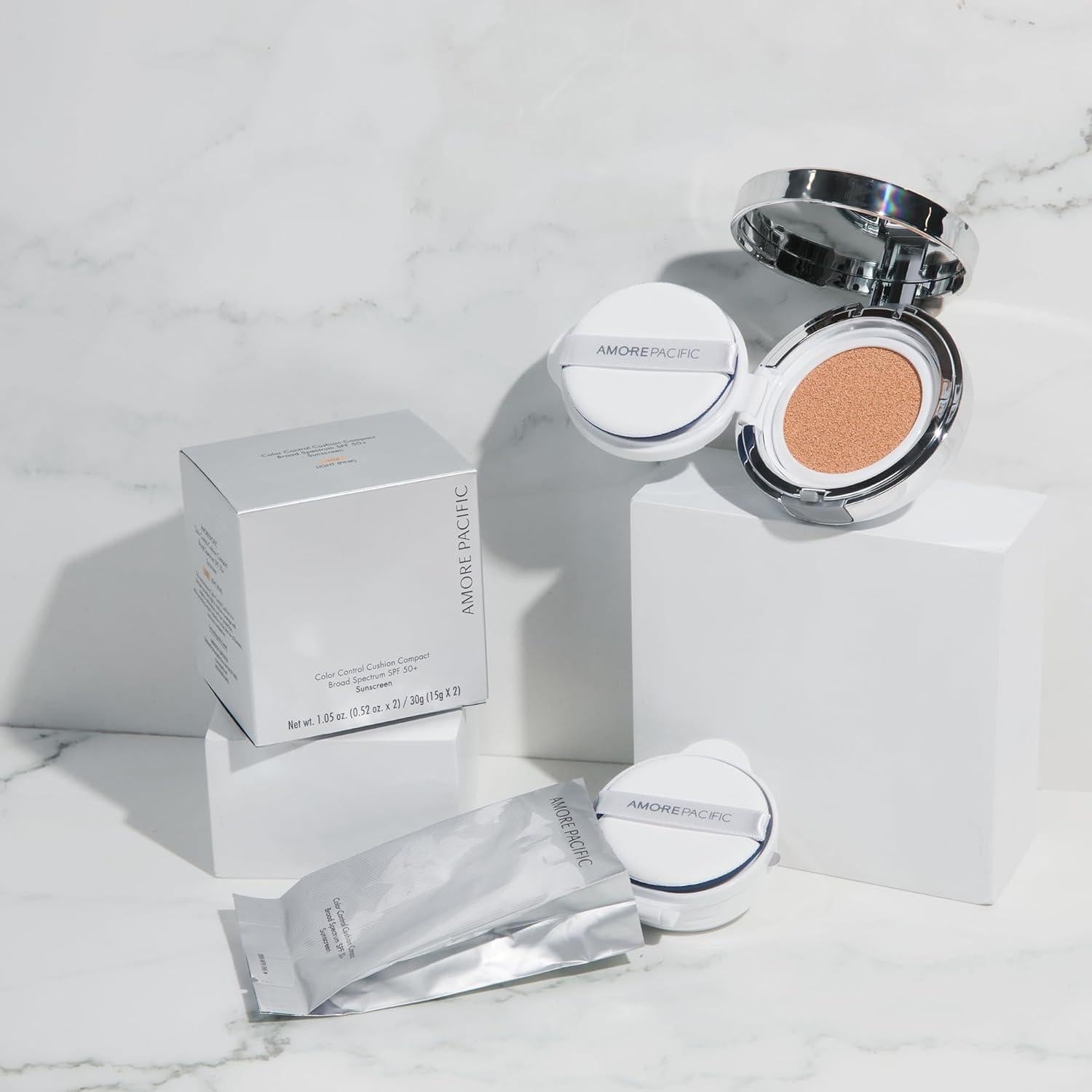 Base Cushion AmorePacific 106 Rosa Medio SPF 50+ 117g