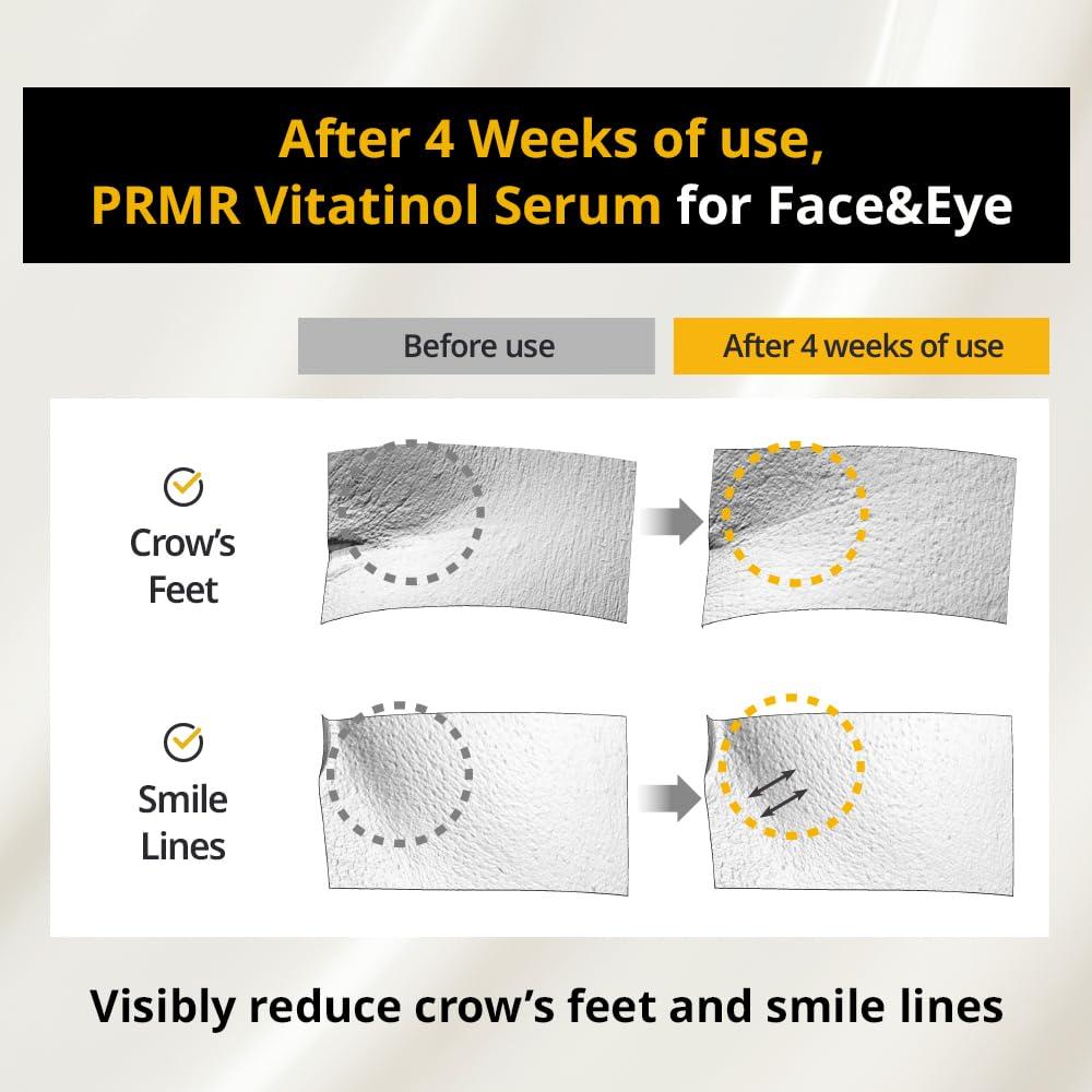 Suero Vitatinol PRIMERA 0.7 oz (Paquete de 2) Vitamina C y Retinol