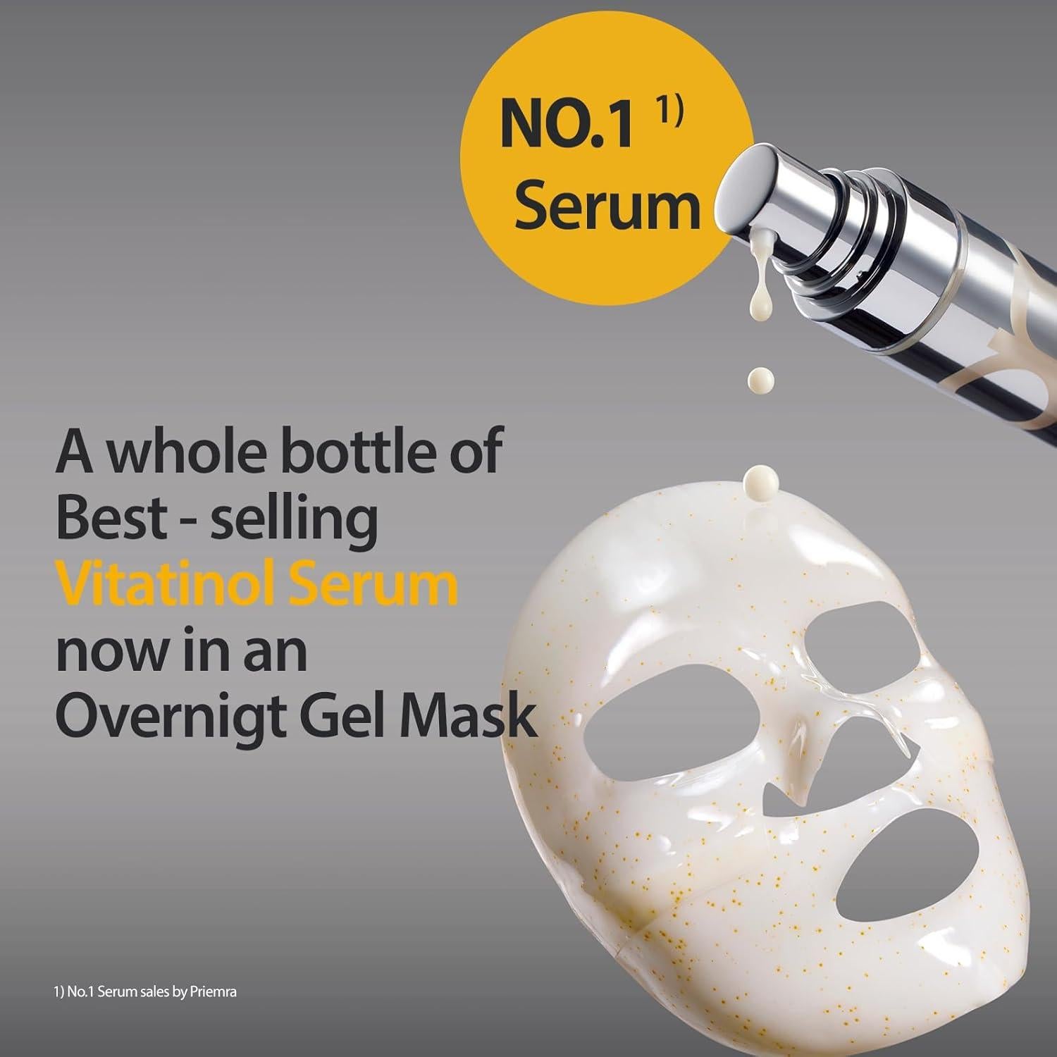 Mascarilla Hidrogel Nocturna Vitatinol AMOREPACIFIC 10 Unidades