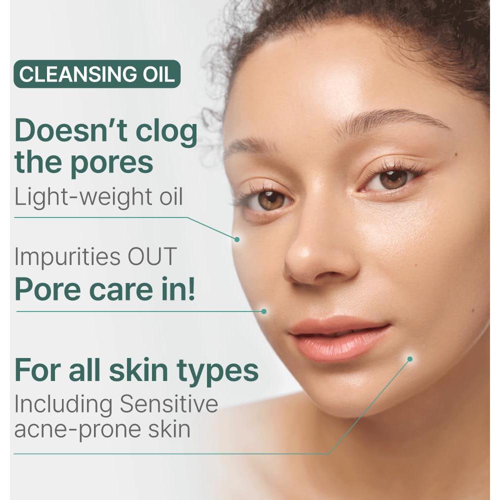 Illiyoon Aceite Limpiador Facial 250 ml - Sin Fragancia, AHA/BHA