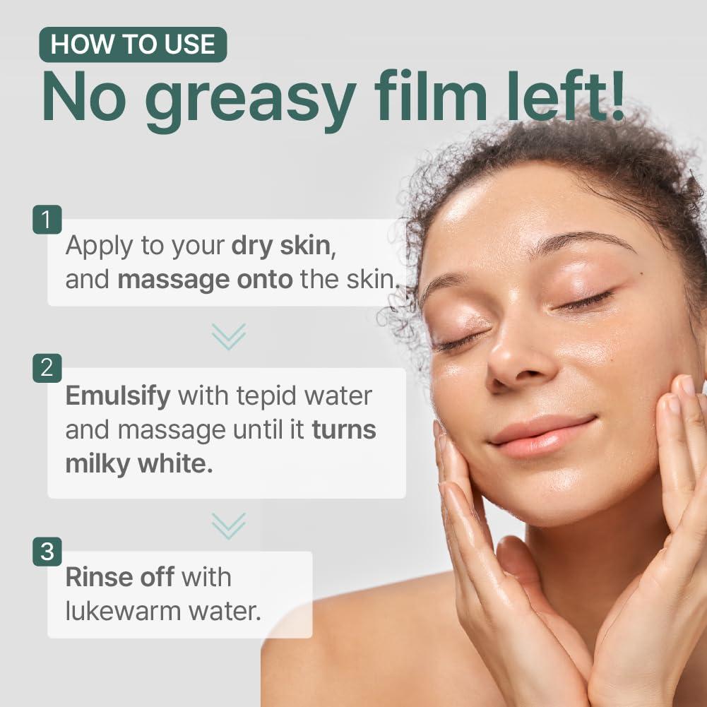 Illiyoon Aceite Limpiador Facial 250 ml - Sin Fragancia, AHA/BHA