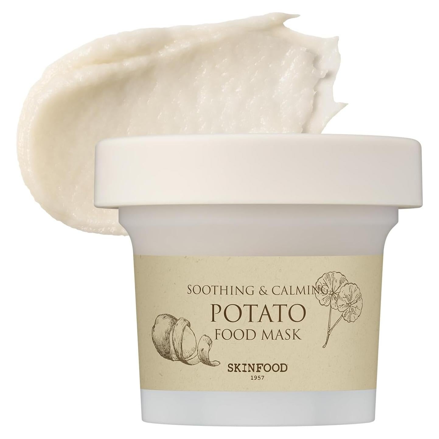 Mascarilla Facial de Patata SKINFOOD - Hidratación Calmante 170g