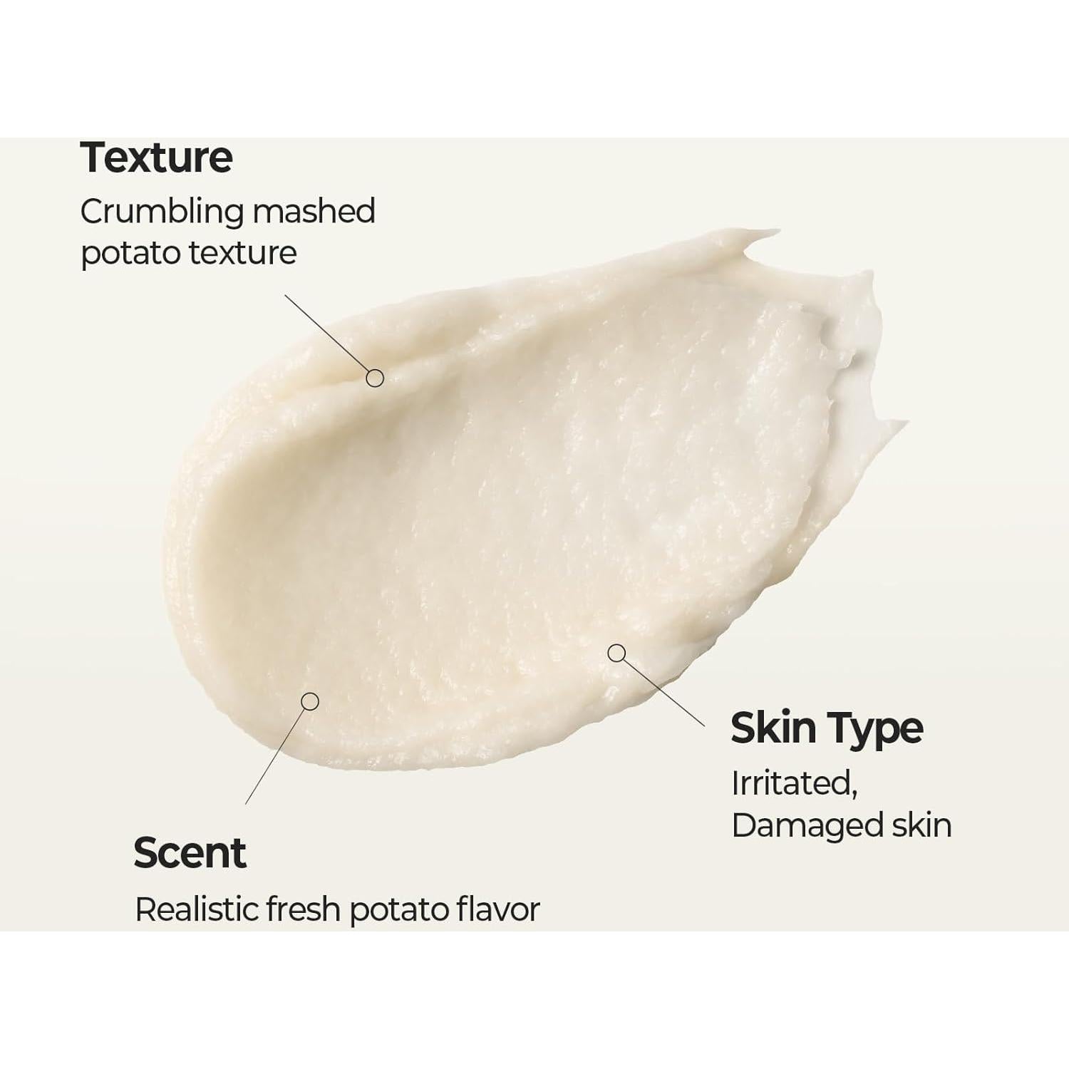 Mascarilla Facial de Patata SKINFOOD - Hidratación Calmante 170g