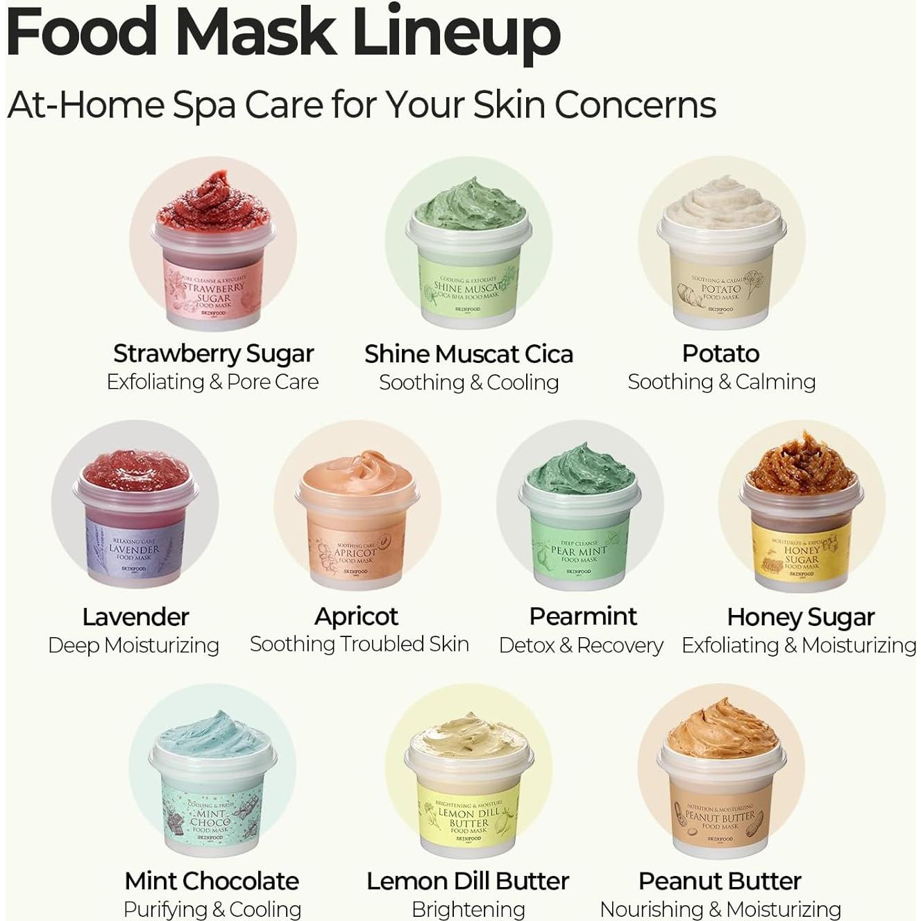 Mascarilla Facial de Patata SKINFOOD - Hidratación Calmante 170g