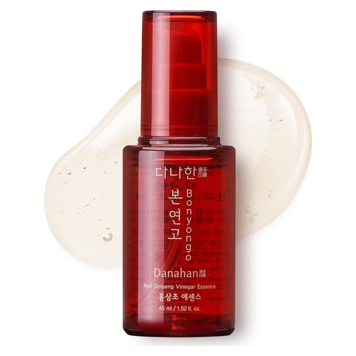 Esencia de Vinagre de Ginseng Rojo Bonyongo 44ml - Hidratante y Revitalizante