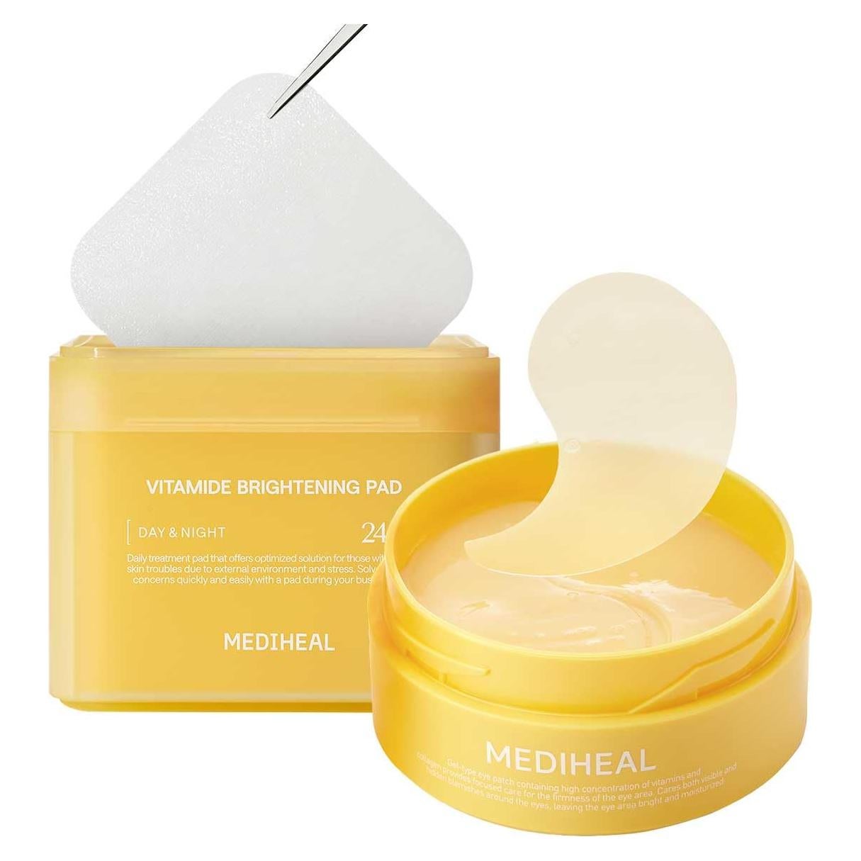 Mediheal Vita Glow Set - Suero Vitamina C y Parches Ojos