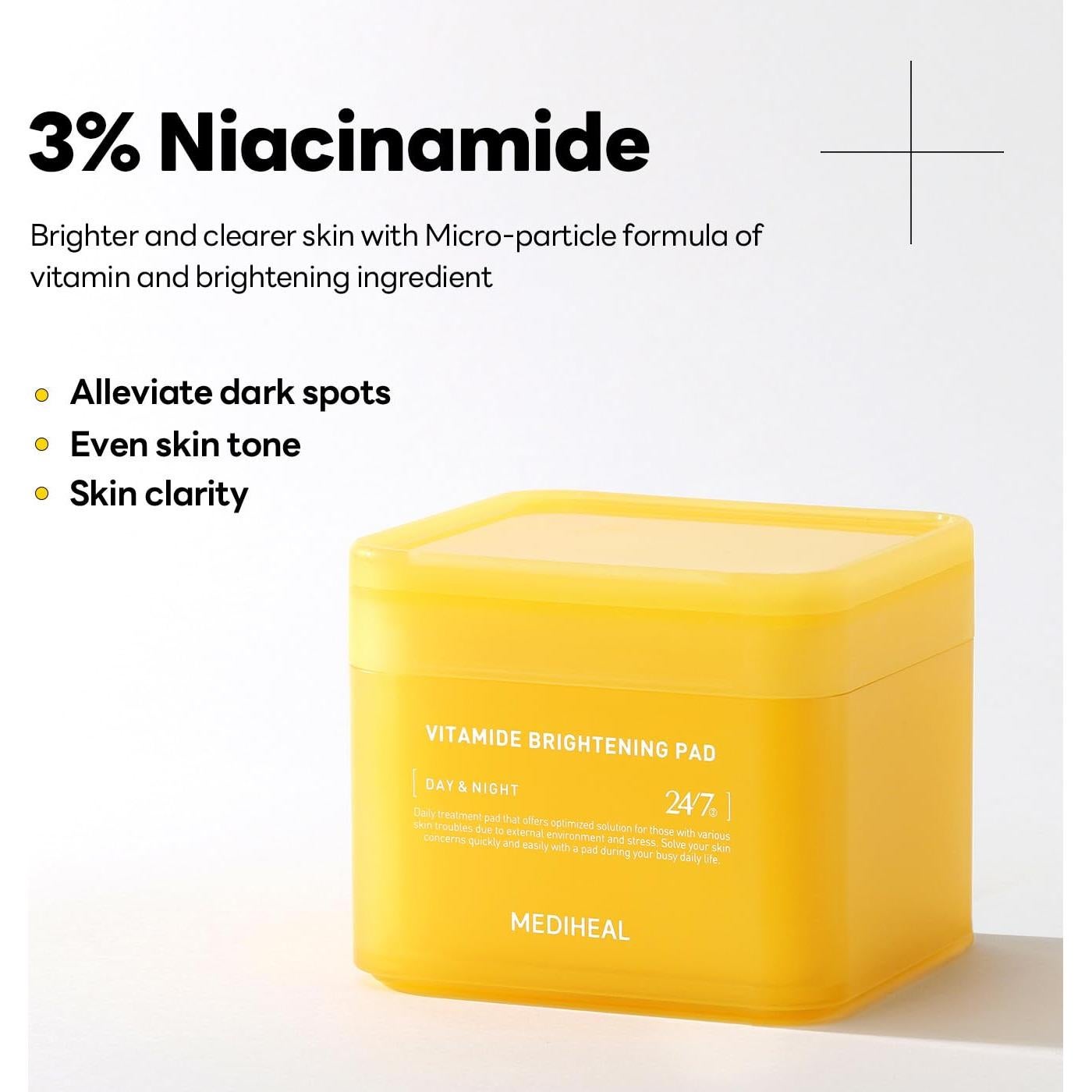 Mediheal Vita Glow Set - Suero Vitamina C y Parches Ojos