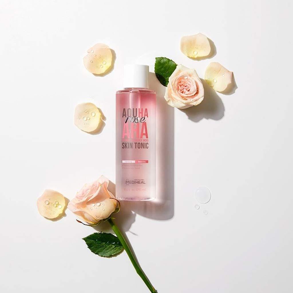 Tónico Facial MEDIHEAL AQUHA Rosa AHA 250ml Exfoliante