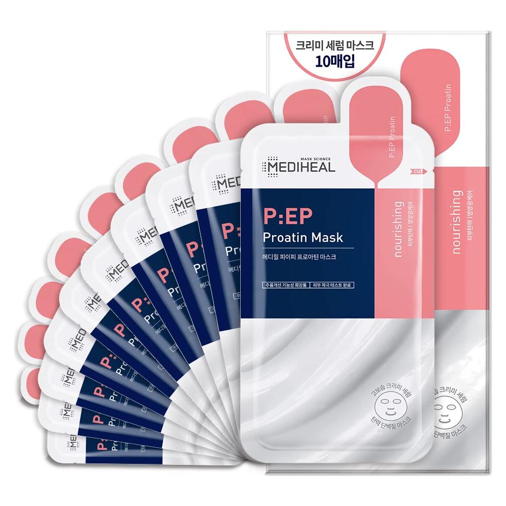 Mascarilla Facial Hidratante Mediheal P:EP Proatin 10 Paquetes