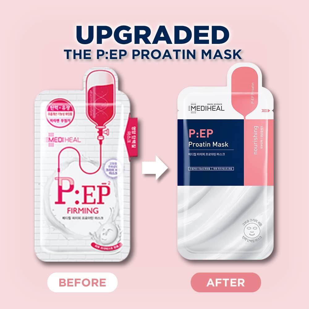 Mascarilla Facial Hidratante Mediheal P:EP Proatin 10 Paquetes