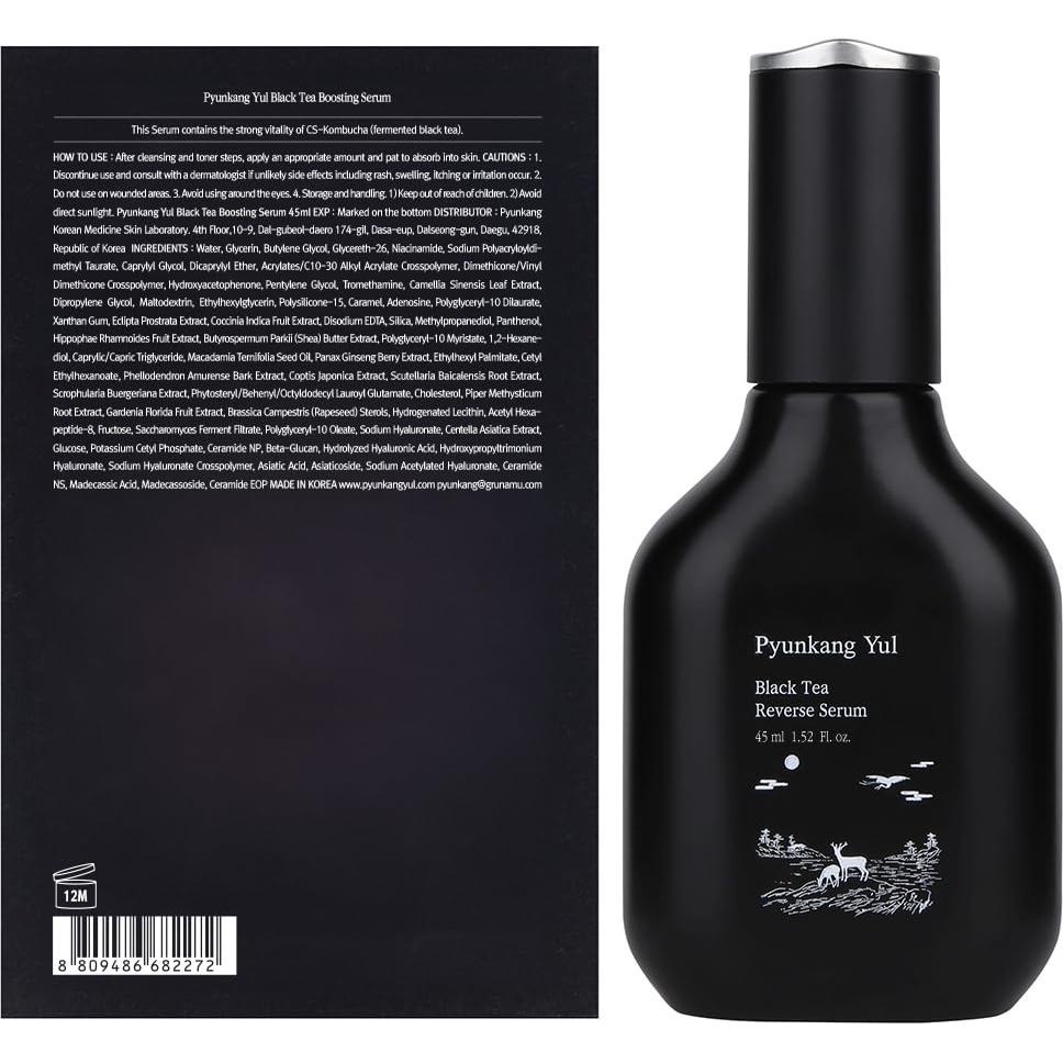 Suero Potenciador de Té Negro Pyunkang Yul 45ml - Cuidado Piel