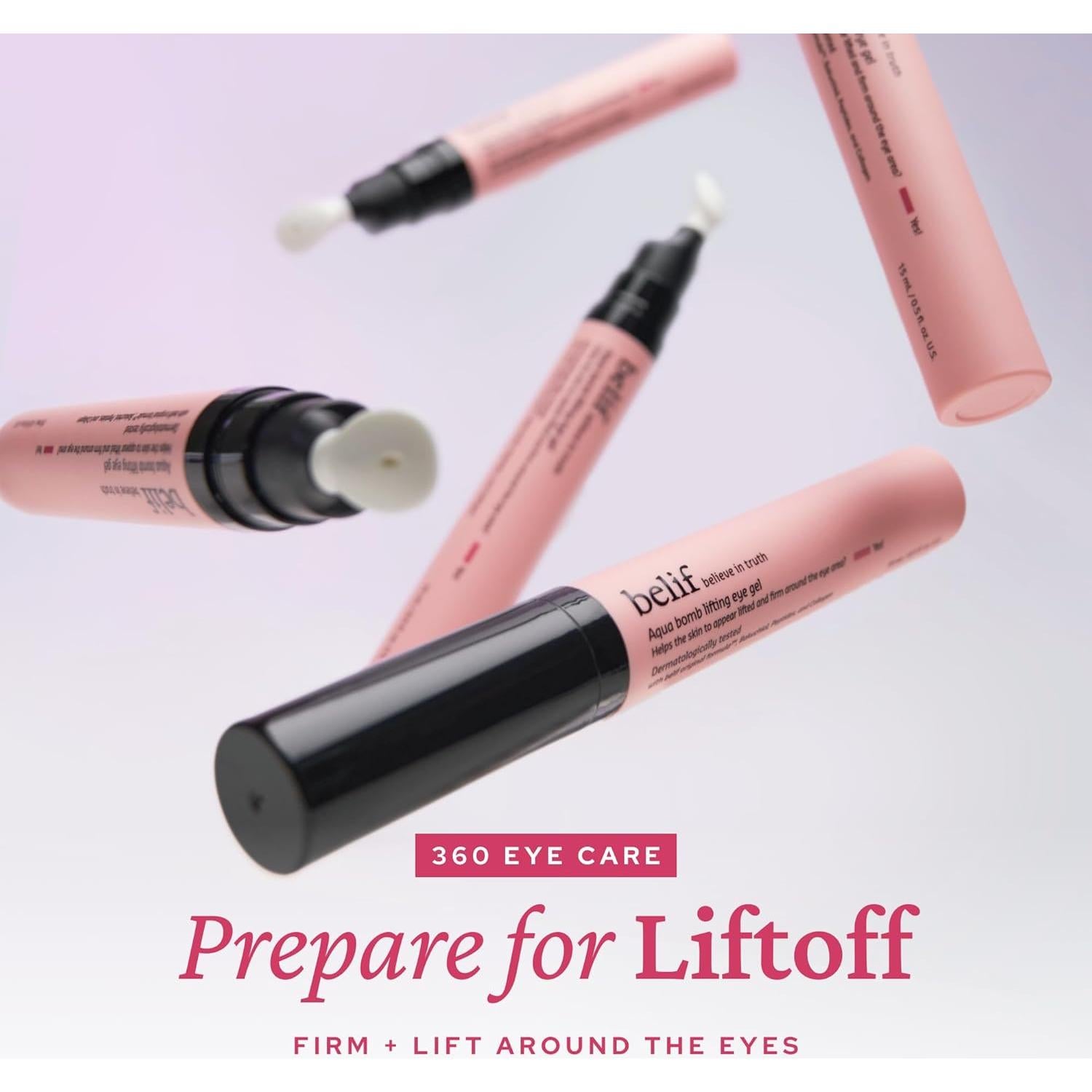 Gel para Ojos Belif Aqua Bomb Lifting con Retinol y Colágeno