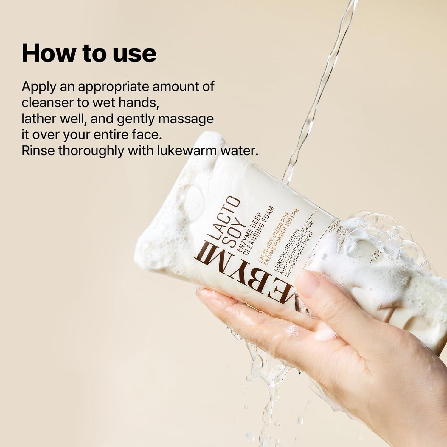 Limpiador Facial Vegano SOME BY MI Lacto de Soja 100ml