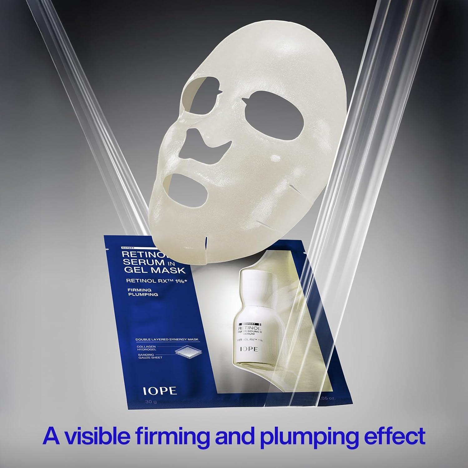 IOPE PDRN Disparo de Cafeína y Suero de Retinol 5+1 Set