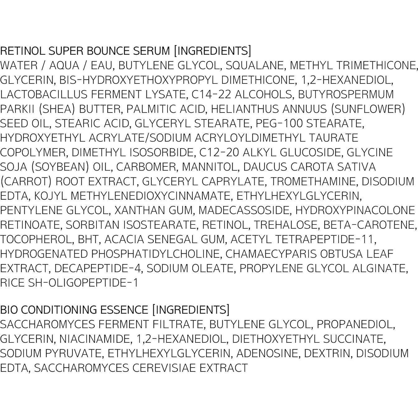 Paquete Doble Suero Retinol IOPE 4X1% + Esencia Bio-Condicionadora