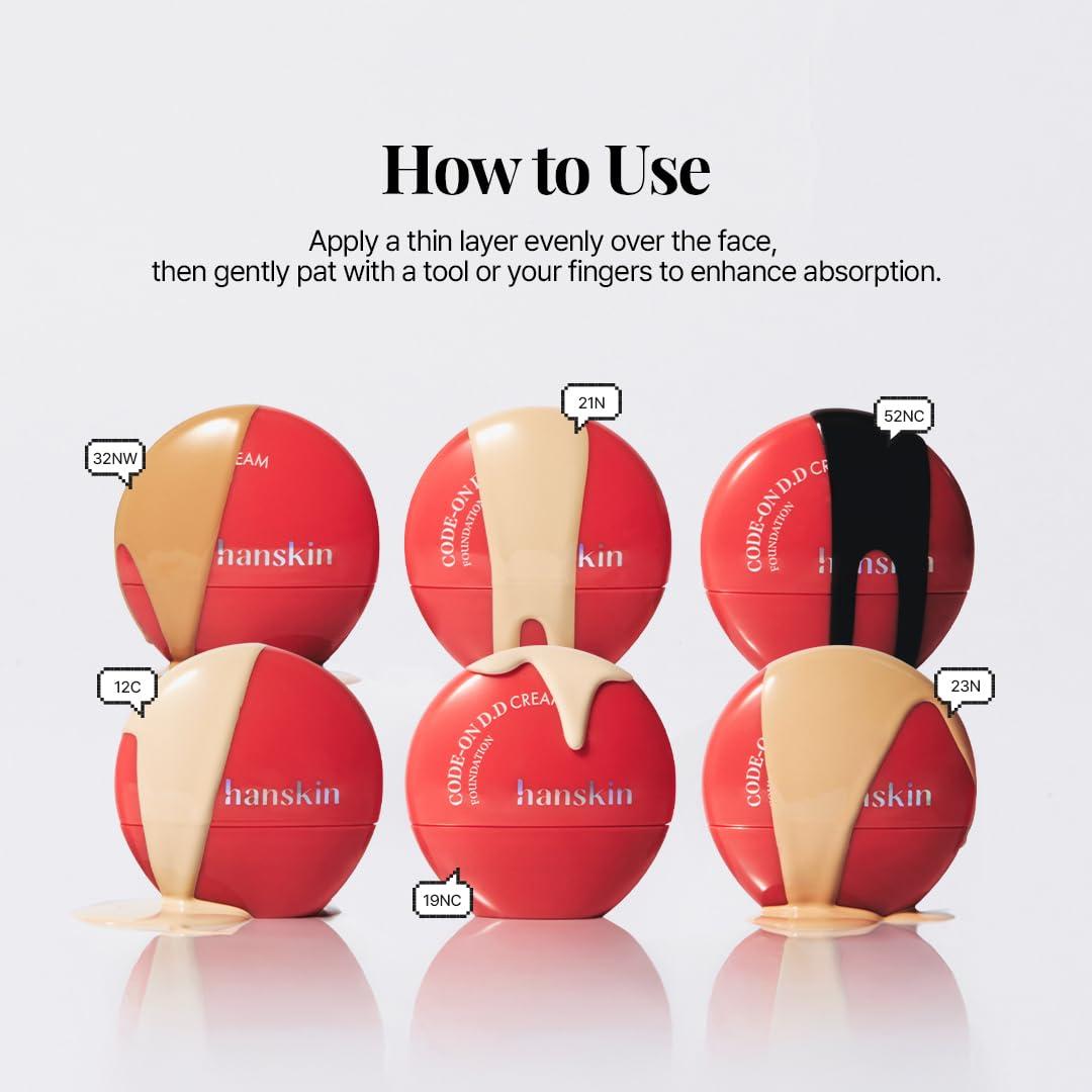 Base de Maquillaje Hanskin 12C Claro 35 ml - Cobertura Completa