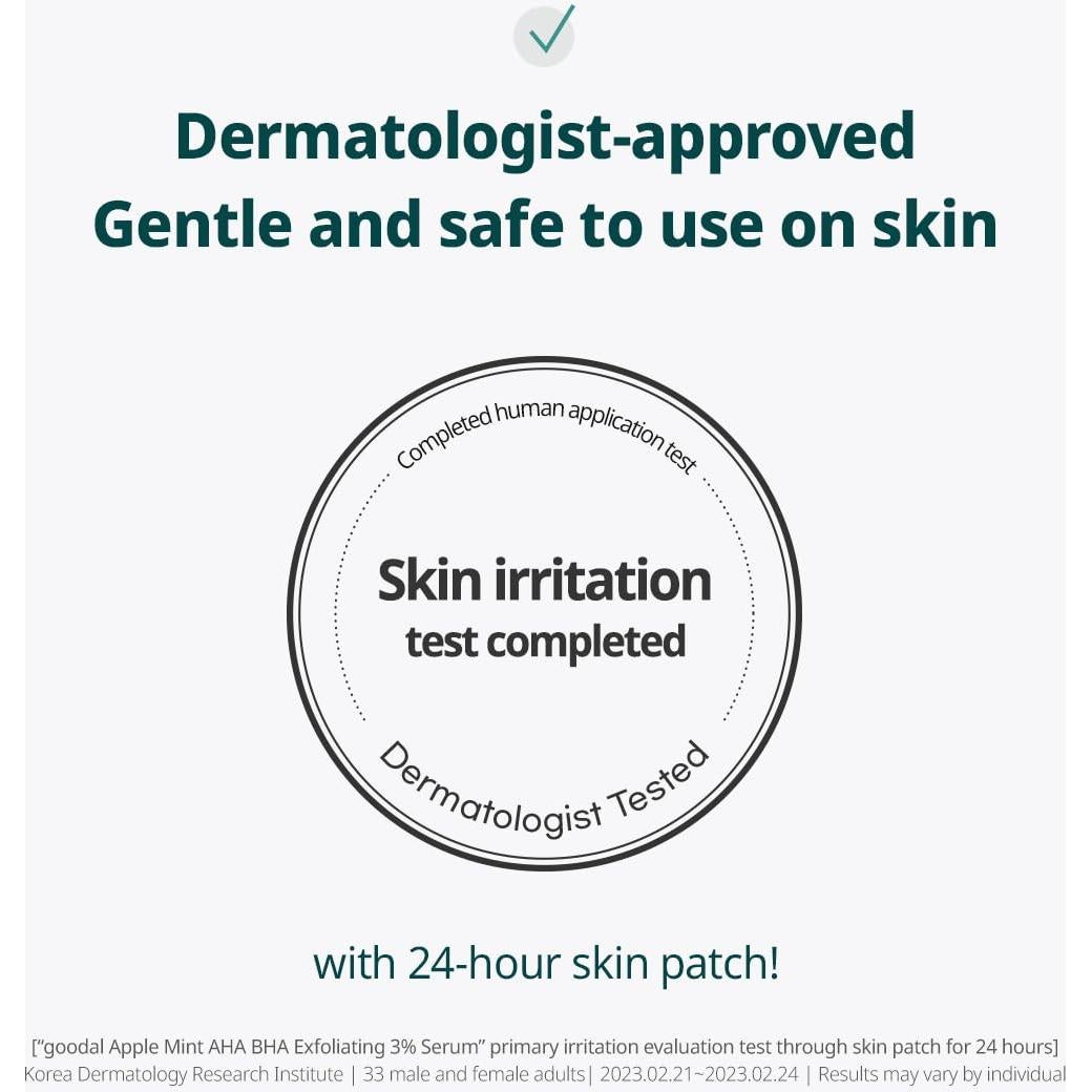 Sérum Exfoliante Goodal Manzana y Menta 50 ml AHA BHA