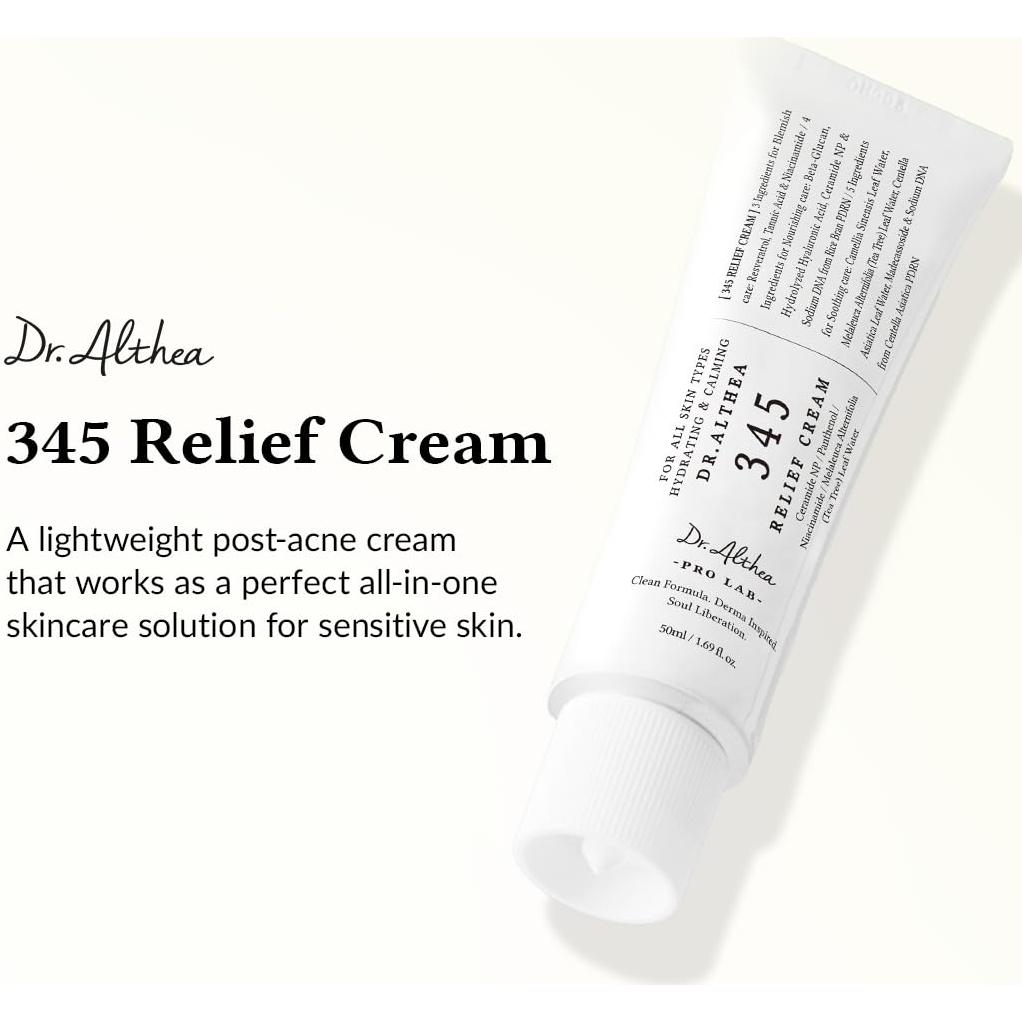 Crema Alivio Dr.Althea 49.9 ml | Hidratante Vegano con Niacinamida
