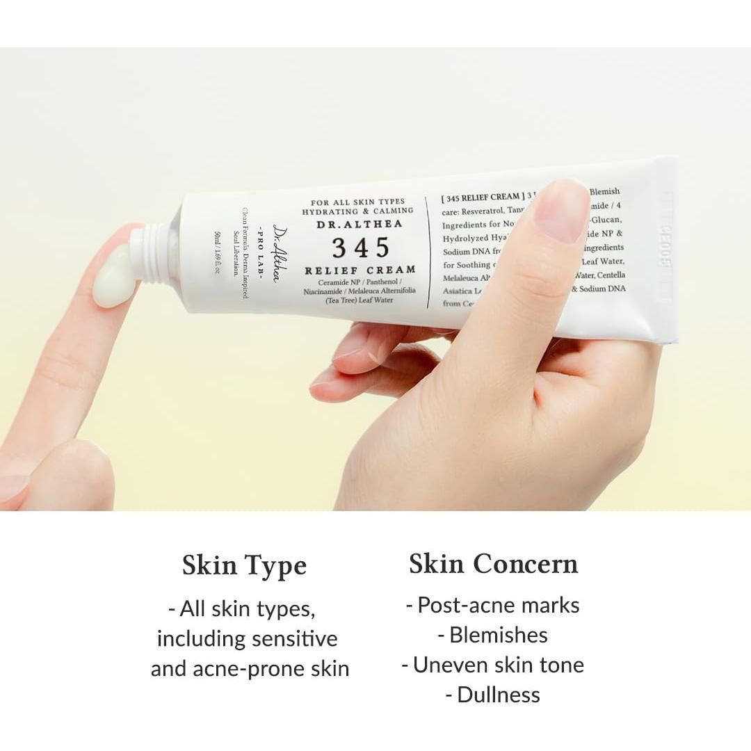 Crema Alivio Dr.Althea 49.9 ml | Hidratante Vegano con Niacinamida