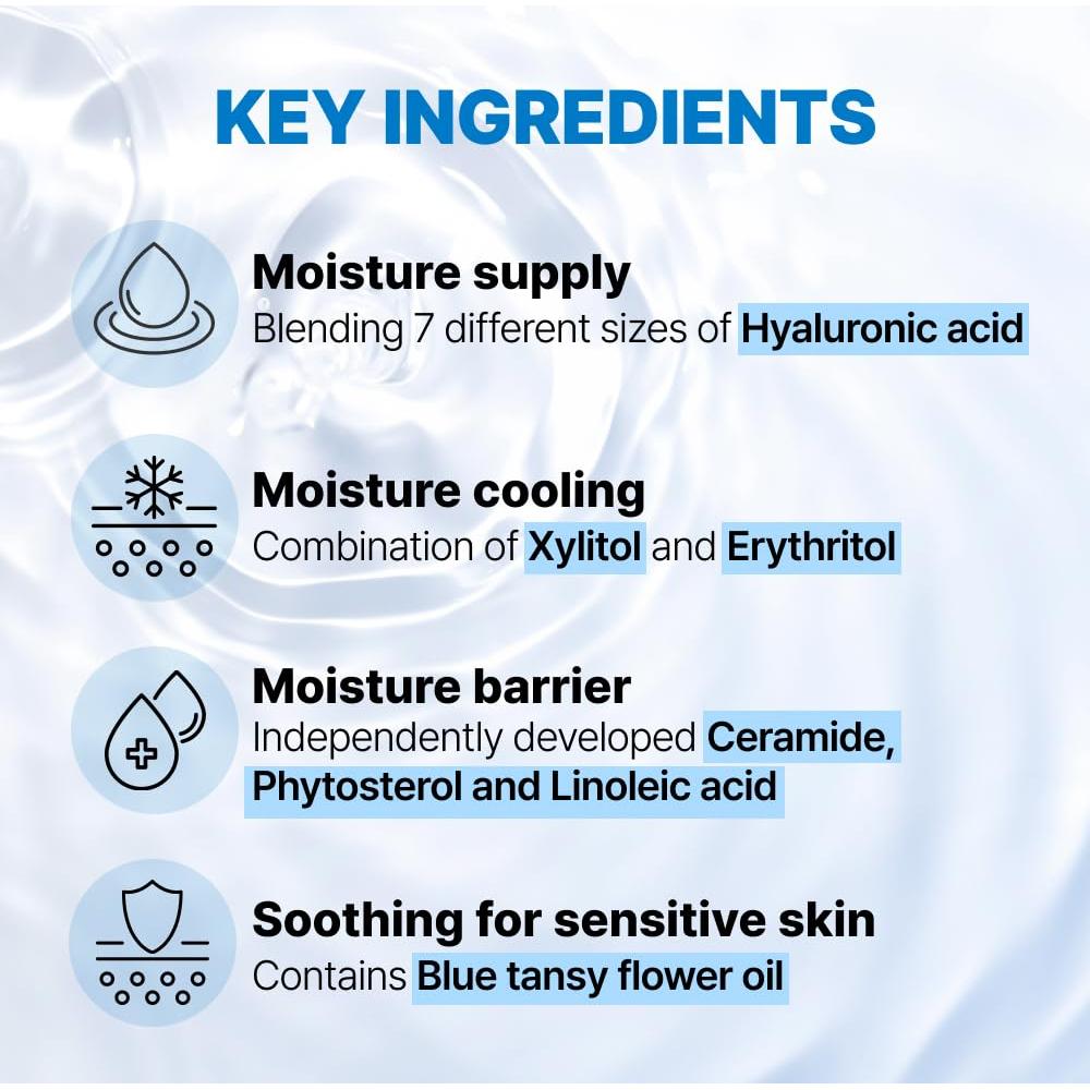 Suero Facial Hidratante Real Barrier 49.8 ml - Ácido Hialurónico